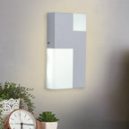 White/Black Rectangular Wall Light Minimalist LED Acrylic Wall-mounted Lamp for Nightstand