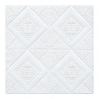 3D embossed interior wall covering Self-adhesive geometric texture wall covering