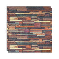 3D embossing interior wall panel self-adhesive square wall panel