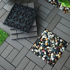 Rectangular constructed tiles Water resistant parquet flooring for balcony