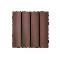 Rectangular constructed tiles water-resistant parquet flooring for balcony