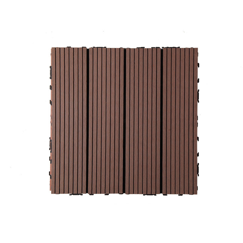 Rectangular constructed tiles Water resistant parquet flooring for balcony