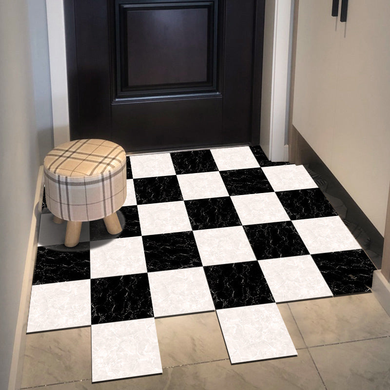 Patterned Vinyl Floor Self-adhesive Vinyl Floor with Square Edge