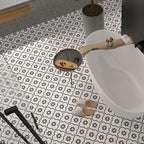Patterned Vinyl Floor Self-adhesive Vinyl Floor with Square Edge