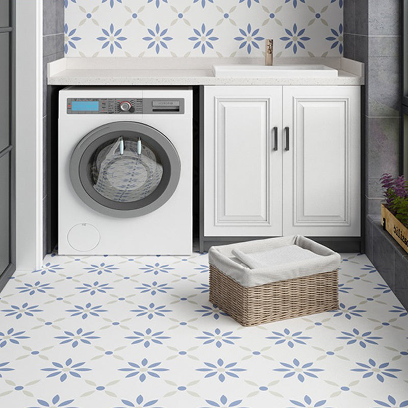 Patterned Vinyl Floor Self-adhesive Vinyl Floor with Square Edge