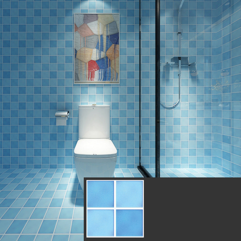 Patterned Vinyl Floor Self-adhesive Vinyl Floor with Square Edge