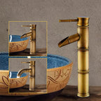 Country House Style Basin Mixer Single Hole Bathroom Fitting