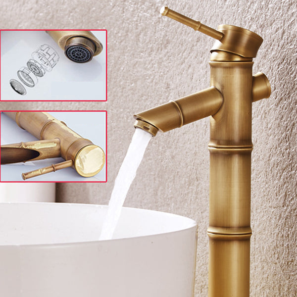 Country House Style Basin Mixer Single Hole Bathroom Fitting