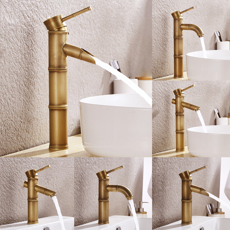 Country House Style Basin Mixer Single Hole Bathroom Fitting