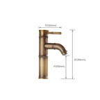 Country House Style Basin Mixer Single Hole Bathroom Fitting