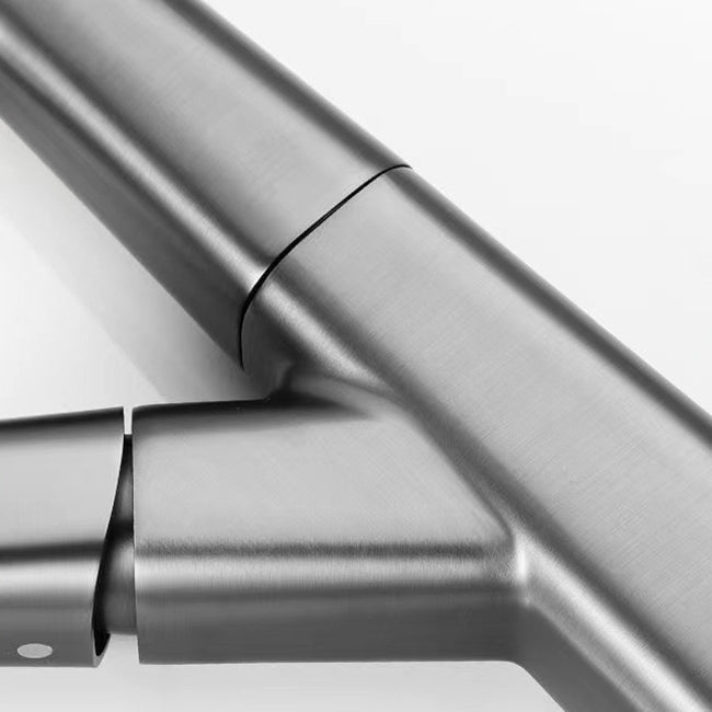 Widespread sink faucet Modern tap with single lever