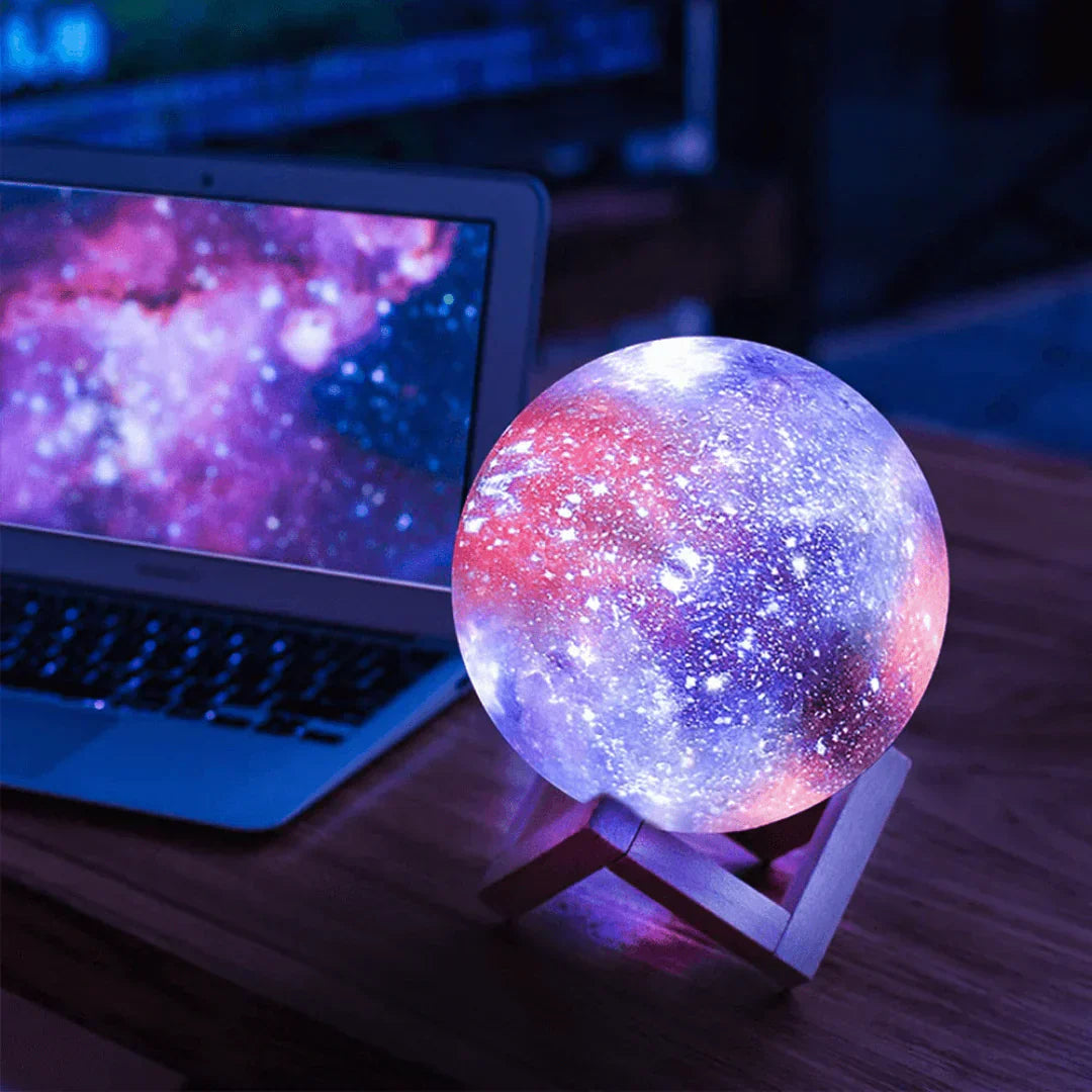 Night lamp with starry sky and touch control - Orion