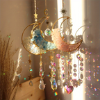 Moon crystal sun catcher