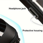 Waterproof Phone Holder for Bicycle and Motorcycle – 360° Rotatable and Suitable for 4.5–6.4 Inches