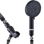 10 Functions Shower Head with Spray Gun Booster Filter Handheld Shower Head