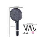 10 Functions Shower Head with Spray Gun Booster Filter Handheld Shower Head