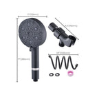 10 Functions Shower Head with Spray Gun Booster Filter Handheld Shower Head