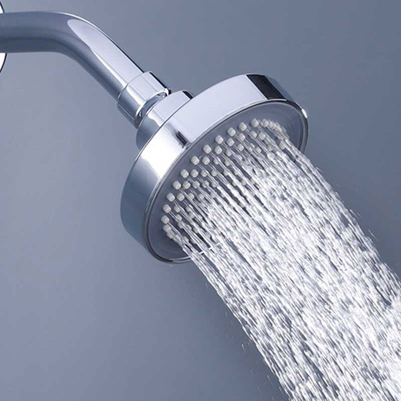 Round Small Upper Shower Head Wall Mount Adjustable Shower Head