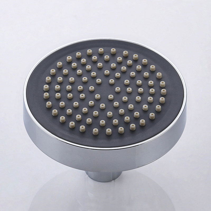 Round Small Upper Shower Head Wall Mount Adjustable Shower Head