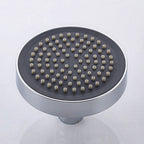 Round Small Upper Shower Head Wall Mount Adjustable Shower Head