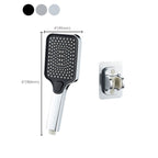 Rectangular Pressure Shower Head 4-Adjustable Water Flow Hand Shower