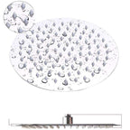Stainless Steel 8 Inch Shower Set 5 Sprays Handheld Shower Head Shower Arm