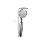 Contemporary Shower Head Metal Handheld Shower Head with Adjustable Water Flow
