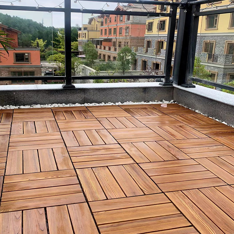 Country House Engineered Floor Tile Waterproof Click-Lock Indoor Wood Flooring