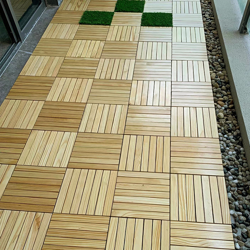 Country House Engineered Floor Tile Waterproof Click-Lock Interior Wood Floor