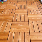 Country House Engineered Floor Tile Waterproof Click-Lock Indoor Wood Flooring