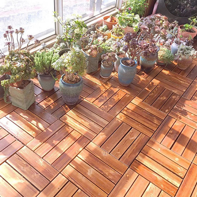 Country House Engineered Floor Tile Waterproof Click-Lock Indoor Wood Flooring