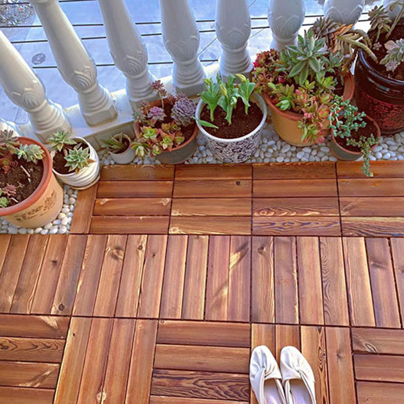 Country House Engineered Floor Tile Waterproof Click-Lock Indoor Wood Flooring
