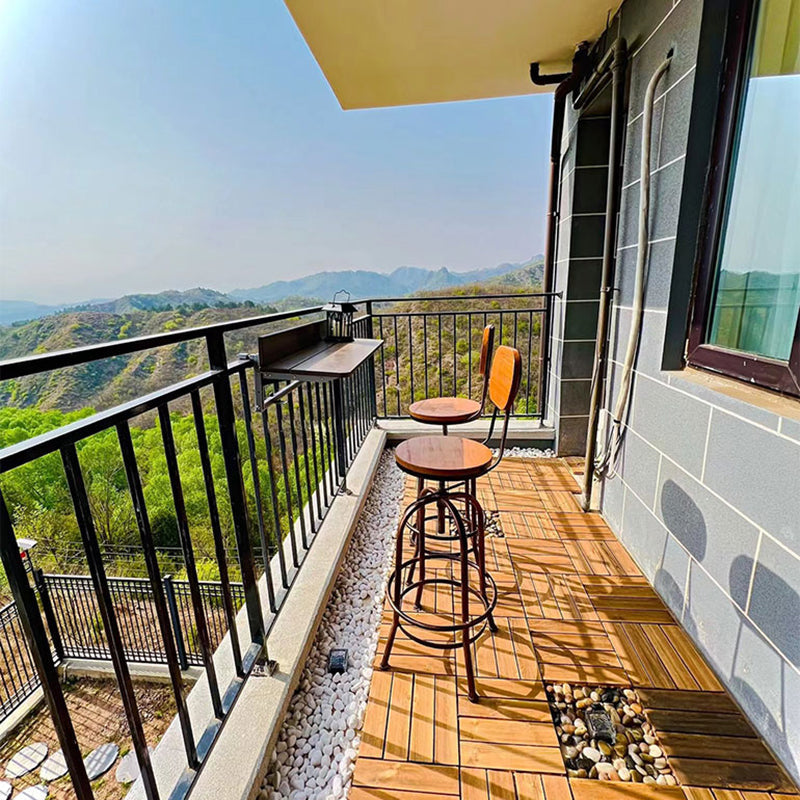 Country House Engineered Floor Tile Waterproof Click-Lock Indoor Wood Flooring