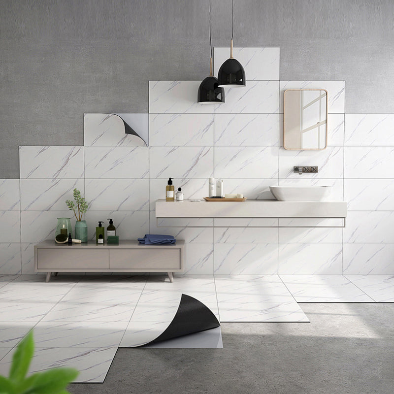 Modern Peel-and-Stick Wall Tile PVC Peel/Stick Wall Tile