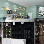 Modern Peel-and-Stick Wall Tile PVC Peel/Stick Wall Tile