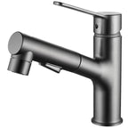 Contemporary Basin Faucet Pure Color Low Arc Basin Faucet for the Bathroom