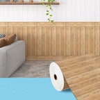 Industrial Tin Backsplash Panel Smooth Wall Ceiling Wood Grain Design