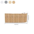 Industrial Tin Backsplash Panel Smooth Wall Ceiling Wood Grain Design