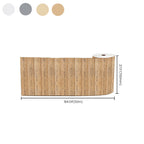 Industrial Tin Backsplash Panel Smooth Wall Ceiling Wood Grain Design