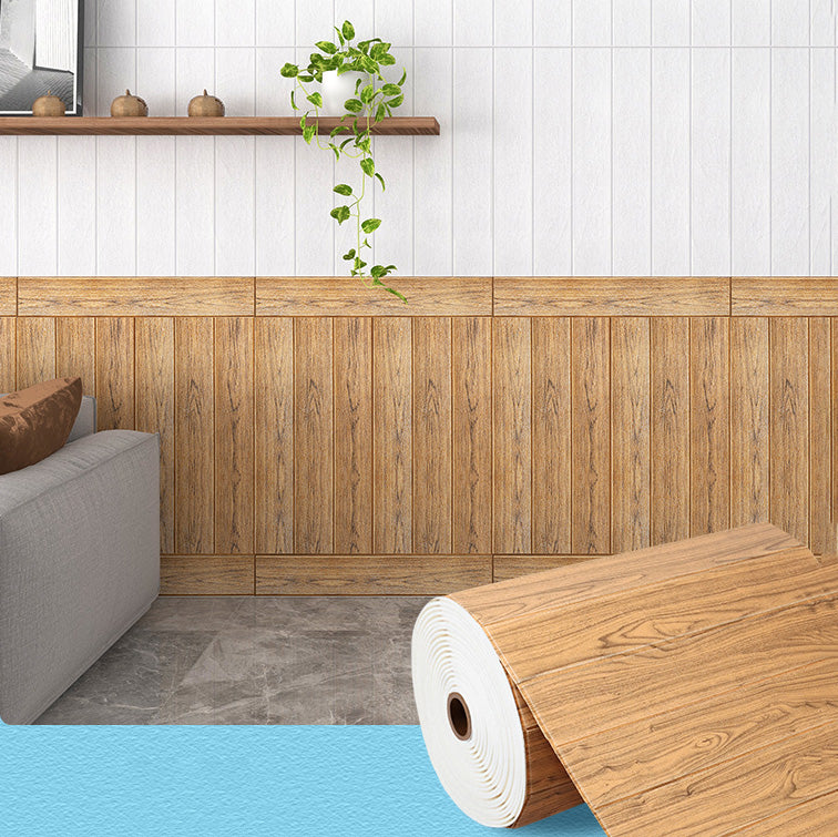 Modern Pearl Wall Trim Wood Grain Wall Access Panel Self-Adhesive Wall Tiles