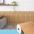 Modern Pearl Wall Trim Wood Grain Wall Access Panel Self-Adhesive Wall Tiles