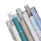 Modern Peel and Stick Tiles PVC Square Wallpaper for Kitchen and Bathroom Splashback