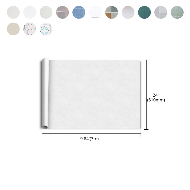 Modern Peel and Stick Tiles PVC Square Wallpaper for Kitchen and Bathroom Splashback
