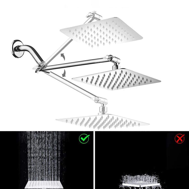 Simple Function Handheld Shower Head European Style Antique Rain Shower Head