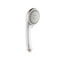 Single Double Showerhead Square High Arc Showerhead Combo in Chrome