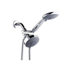 Modern Style Shower Heads Dual Wall Mounted Round Metal Dual Shower