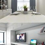 Modern Pearl Wainscoting PVC Wood Grain Wall Access Panel Peel and Stick Wall Tile