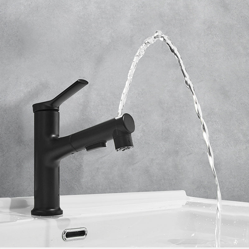 Contemporary Sink Faucet Simple Low Arc Copper Sink Faucet