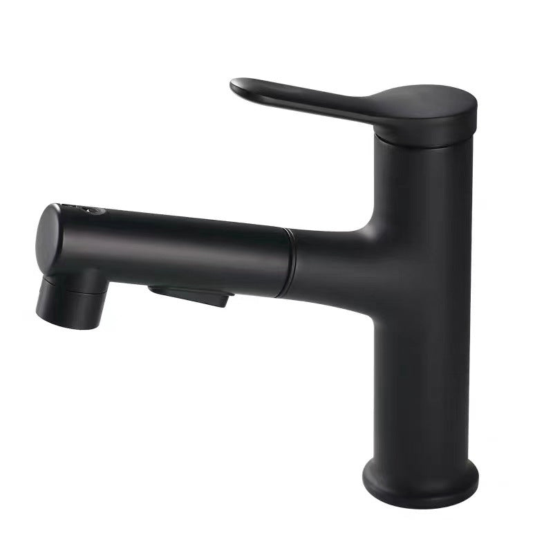Contemporary Sink Faucet Simple Low Arc Copper Sink Faucet