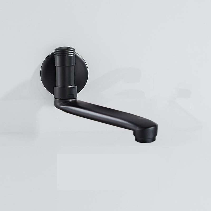 Shower Bath Filler Wall Mount Copper Low Arc Knob Handle Bathtub Faucet Trim